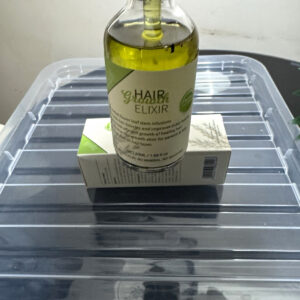 Organic Hair Growth Elixir Oil 50 ml Dropper Bottle No Petroleum, No Sulfates