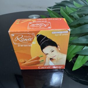 Madam Ranee Carrot Soap Bar Boxed